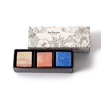 【桜の香りも選べる】CUBE石鹸3つセット（※キューブBOX付）