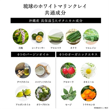 琉球のホワイトマリンクレイ洗顔石鹸 （島レモンの香り） チューブ200g 詳細画像
